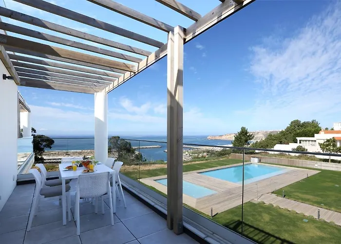 דירה T2-marina Mar-condominio De Luxo *