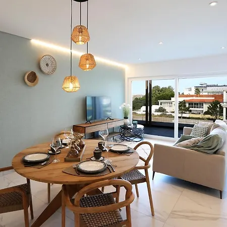 Appartamento T2-marina Mar-condominio De Luxo Nazaré