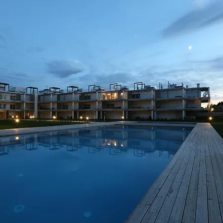 Lägenhet T2-marina Mar-condominio De Luxo *