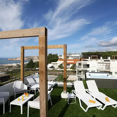 Lägenhet T2-marina Mar-condominio De Luxo Nazaré