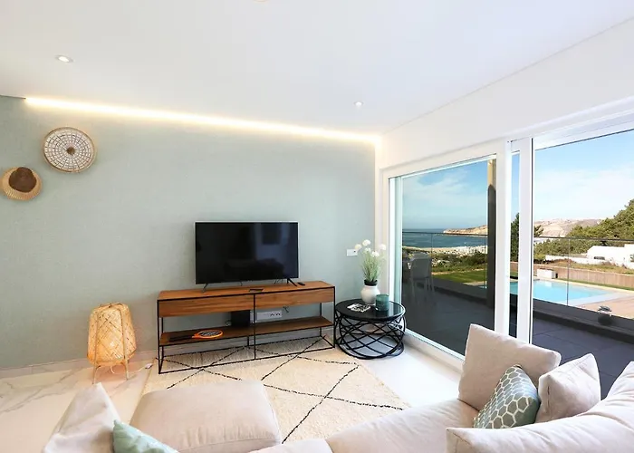 T2-marina Mar-condominio De Luxo Nazaré